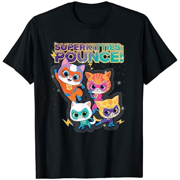 Disney Junior Superkitties Pounce! Full Team T-Shirt