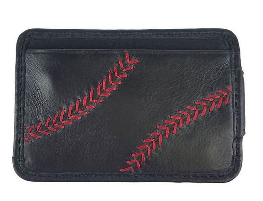 Rawlings Front Pocket Money Clip Wallet ID Credit Card Holder Leather RL164-001 