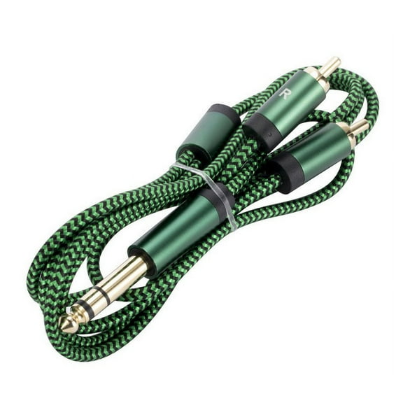 LEXSOMEO Guitar Patch Cable Electric Guitar Sound Cable 6.35mm Cord Jack-plug Electric Instrument Bass Amp Cord For Stable Sound Transmission