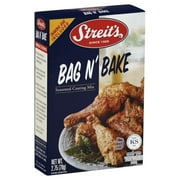 STREITS Bag & Bake Seasoned Baked Coating, 12-Pack, 2.75 oz