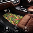 thumbnail image 6 of Naloa Fruits Vegetables And Berries Car Foot Mat Set of 4 Pieces - Universal Floor Liner Neoprene Full Set Floor Mats for Cars Trucks SUV, 6 of 7