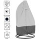 thumbnail image 3 of Garden Rattan Wicker Armchair Seats Hanging Waterproof Furniture Cover with Zipper - Protective Cover for Egg Chair - Cover in 210D Oxford Polyester PVC Coating, 3 of 5