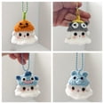 thumbnail image 2 of Llavero creativo de fantasma tejido a mano, colgante de Halloween, decoración del hogar, muñeco fantasma de ganchillo hecho a mano, regalos de Adorno, 2 of 5
