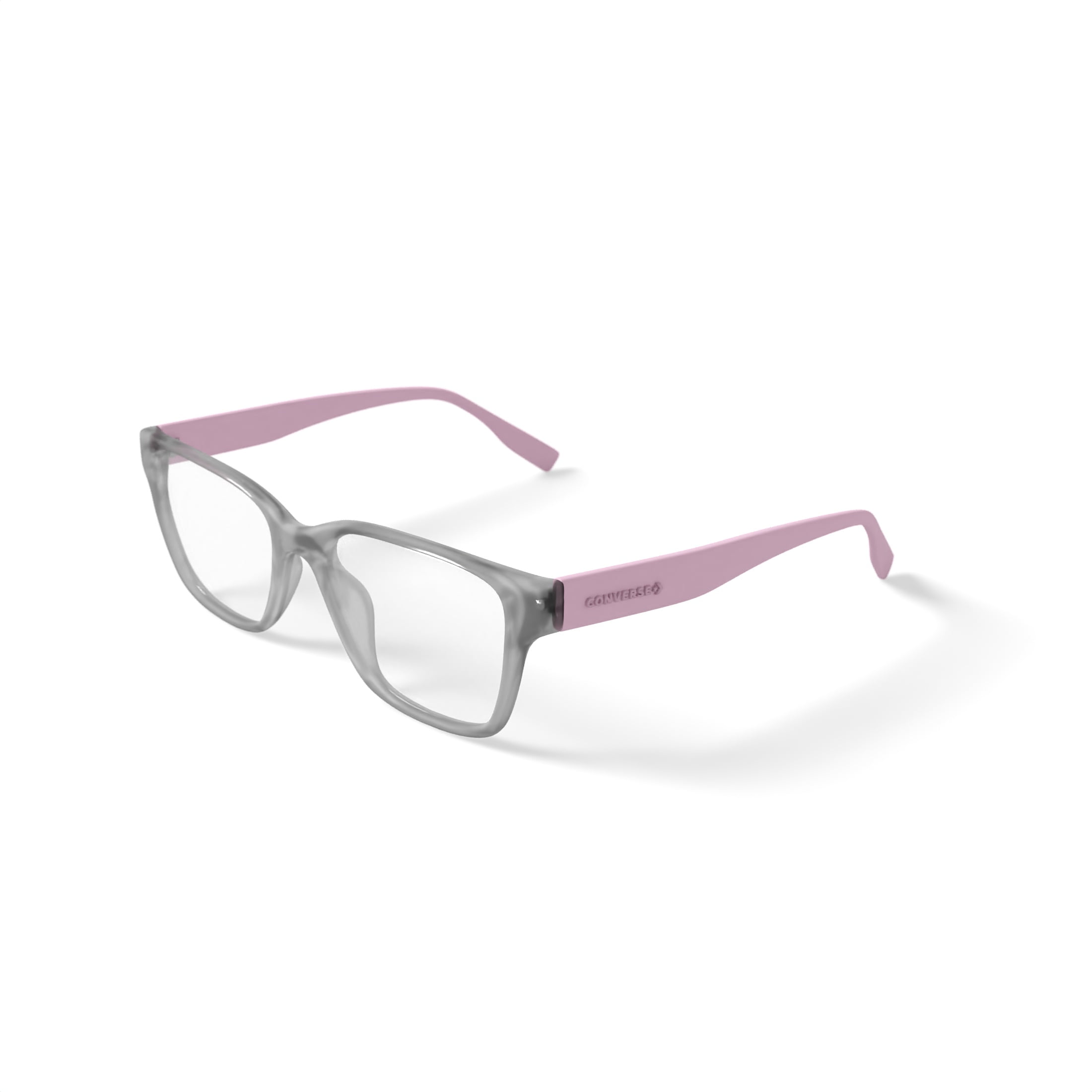 Converse Brandclub Converse Women s Square Eyeglasses CV5017 Pink Crystal 53 17 140 with Case