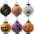 thumbnail image 3 of Mistaha 8inches LEDs Paper Lantern Foldable Design Constant Bright Mode 2 * AAA Cell Operated, 3 of 8