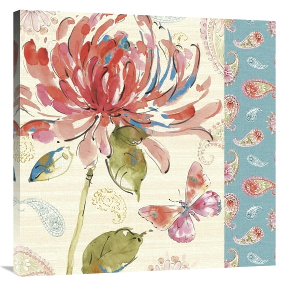 Global Gallery's 'Happy Gypsy IV' By Pela Stretched Canvas Wall Art