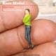 thumbnail image 3 of 1PC Mini Diorama Resina Elegante Muñeca Calle Parque Escenario para Siku verde Zulema escenario de personas de figura rm, 3 of 5