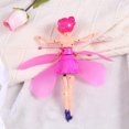 thumbnail image 2 of Muñeca de hada voladora con control remoto por inducción, avión RC, juguetes para niños, bailarina, princesa voladora, juguete, 2 of 14