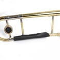 thumbnail image 2 of 1 Pcs Hand Protection Pull Tube Sleeve Trombone Trumpet Handguard Cushion Leather Sax Trombone Protective Neck Cover Parts, 2 of 10