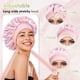 thumbnail image 4 of Gorro de dormir BONNET QUEEN de seda para mujer con cabello rizado, 4 of 6