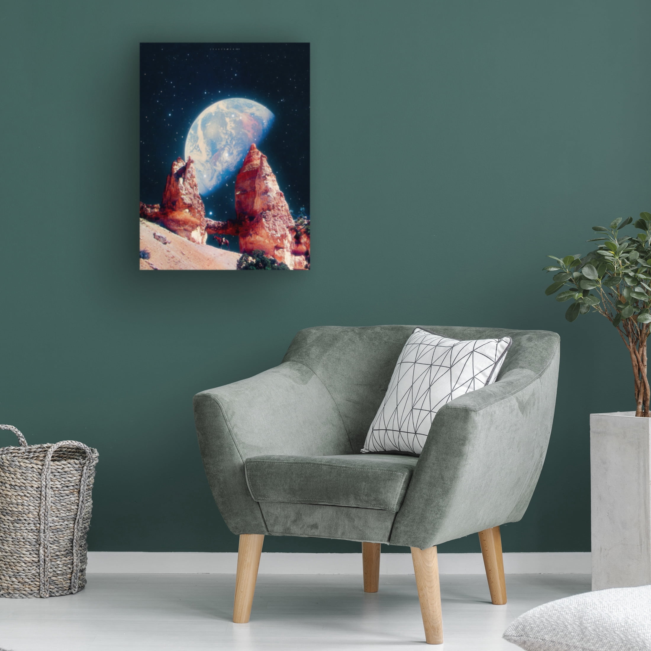 Trademark Fine Art spacerocket art 529 Canvas Wall Art