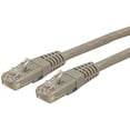 thumbnail image 1 of StarTech C6PATCH35GR Gris Moulé RJ45 UTP Gigabit Cat6 Patch Cable, 35 Pieds, 1 of 5