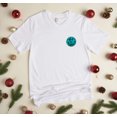 thumbnail image 5 of TURQUOISE SMILEY SEQUIN Graphic Short sleeve T-Shirt, 5 of 5