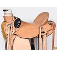 thumbnail image 2 of 17 In Western Horse Wade Saddle American Leather Ranch Roping Tan Hilason, 2 of 7