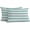 Turquoise Grey, variant on Navy Blue Grey Stripe Throw Pillow Covers 20x20 Inch Set of 2, Farmhouse Modern Art Striped Waterproof Outdoor Pillow Covers, Decorative Cushion Pillowcases for Couch, Sofa, Bed, Garden, Patio