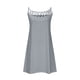 thumbnail image 4 of ICHUANYI Clearance Women's Fashion Round Neck Loose Sleeveless Solid Knee-High Dress Long Dress(Gray, S) ICHUANYI WER2023081002827, 4 of 5