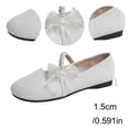 thumbnail image 4 of Gealkoca Women Dress Shoes Ballet Ribbon Bows Flats Mary Jane Party Dress Shoes Women's Casual Soft Soled Trendy Loafers Flat Shoes, 4 of 9