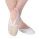 thumbnail image 4 of Calcetines de baile antideslizantes 1pc Calcetines de piso de ballet Zapatillas de baile Calcetines deportivos para mujeres Tamaño de niñas L (Blanco), 4 of 4
