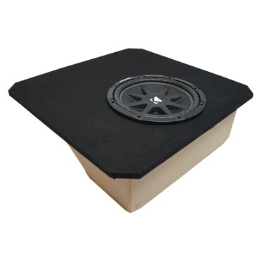 Harmony Accessory Master Single 12" Sub Box For 09-20 Ford F-150 Super Crew – Under Seat Fit
