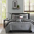 thumbnail image 5 of Intelligent Design Daryl 5 Piece Comforter Set, Grey, King/California King, 5 of 5