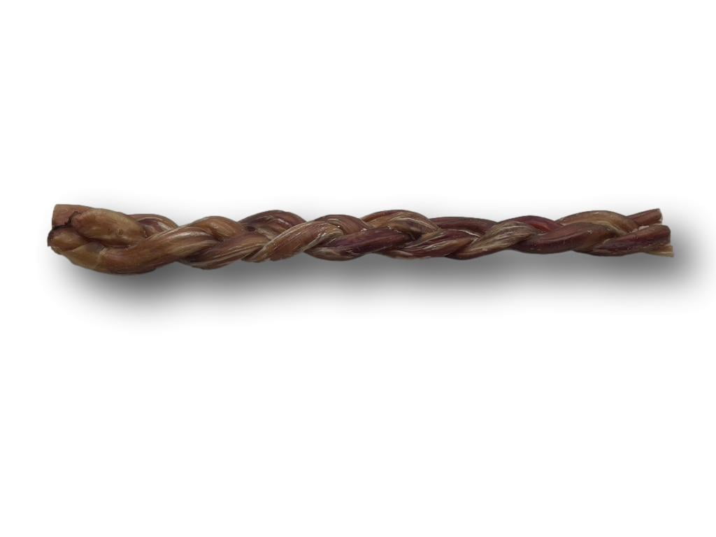 Bully Stick 12" Braided Dog Treat - 5 Pack