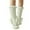 White, variant on Lovskoo Slipper Socks for Women Mid-Calfgirls Winter Rabbit Ears Thicken Warm Non-Slip Combed Tube Socks Floor Middle Slipper Socks Cute Novelty Crew Socks Gray