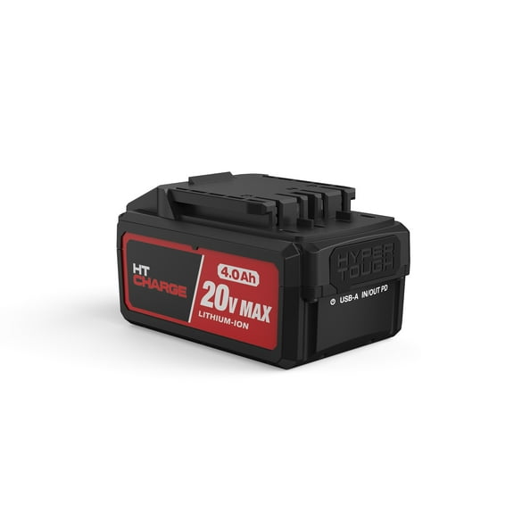 Hyper Tough 20V 4Ah USB A C Battery for Hyper Tough 20V Max Cordless Tools