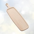 thumbnail image 1 of BESTYASH 1Set Wood Serving Board Solid Pine for Pizza Bread Meat Serving with Handle Design 50X15X0.6In, 1 of 8