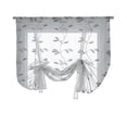 thumbnail image 1 of 1Pc Embroidered Leaf Kitchen Valance Curtain Also for Bedrooms, 1 of 6