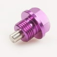 thumbnail image 5 of Chmadoxn Car Modification Oil Pan Screw Magnetic Oil Chan Nel Screw Aluminum Alloy Magnetic Oil Chan Nel Plug M-12x1.25 Model Magnetic grease drain screw, 5 of 5