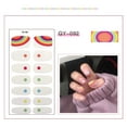 thumbnail image 1 of Iumwxz Nail Sticker Nail Sticker Multicolor Nail Polish Film, 1 of 2