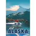 thumbnail image 2 of East Coast Licensing 17x24 Black Modern Framed Museum Art Print Titled - Alaska, 2 of 4
