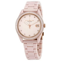 Coach Preston Quartz Crystal Blush Pink Dial Ladies Watch 14503264