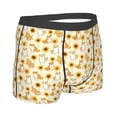 thumbnail image 4 of Uemuo Shiba Inu Sunflower Pattern Men's Boxer Briefs,Trunk Anti-Chafing,Comfortable, Durable, and Stylish Underwear-, 4 of 9