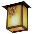 thumbnail image 3 of Meyda Tiffany 154453 Seneca 9" Tall Wall Sconce - Copper, 3 of 6