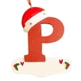 thumbnail image 1 of New Year  Tree Decor Hanging Ornament Creative Wooden Gift Durable Diy Alphabet Christmas Decoration, 1 of 6