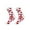 Multicolor-4, variant on MOJOGO Crew Socks for Men And Women Cozy Stretchy Love Heart Stocking Holiday Gift Moisture Wicking Valentine's Day Socks