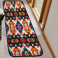 thumbnail image 6 of CURLYOOT Aztec Runner Rug 2'x6' Washable Kitchen Runner Rug Indoor Non Slip Laundry Rugs Abstract Geometric Boho Floor Carpet for Hallway Kitchen Entryway Bedroom Living Room, 6 of 9
