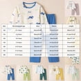thumbnail image 4 of Gubotare Long Sleeve Pajama Set for Teen Girls Unisex Toddlers and Babies' Snug-Fit Cotton Pajamas, Pack of 2 Size 7-8 (AG,7-8 Years), 4 of 7