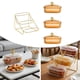 thumbnail image 5 of Soporte para frutas en varios niveles, organizador de refrigerios con soporte, plato versátil y moderno para frutas secas estilo B 3 cuadrículas, 5 of 7