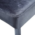 thumbnail image 6 of Lambrett Dining Chair Velvet Upholstered Oval Back Armless Design Set of 2, 6 of 11