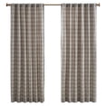 thumbnail image 1 of Madison Park Anaheim Polyester Jacquard Panel with Fleece Lining in Brown, 1 of 9