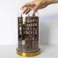 thumbnail image 3 of The Bay Library Miniature Gothic Bookshelf Ornament Handmade Miniature Bookcases Booknook, 3 of 5