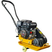 Thanaddo Plate Compactor 2500-Pound, 21 x 14 inch Plate, 6.5HP 196cc Gasoline Engine 5500 BPM, Paving Landscaping Sidewalk Patio