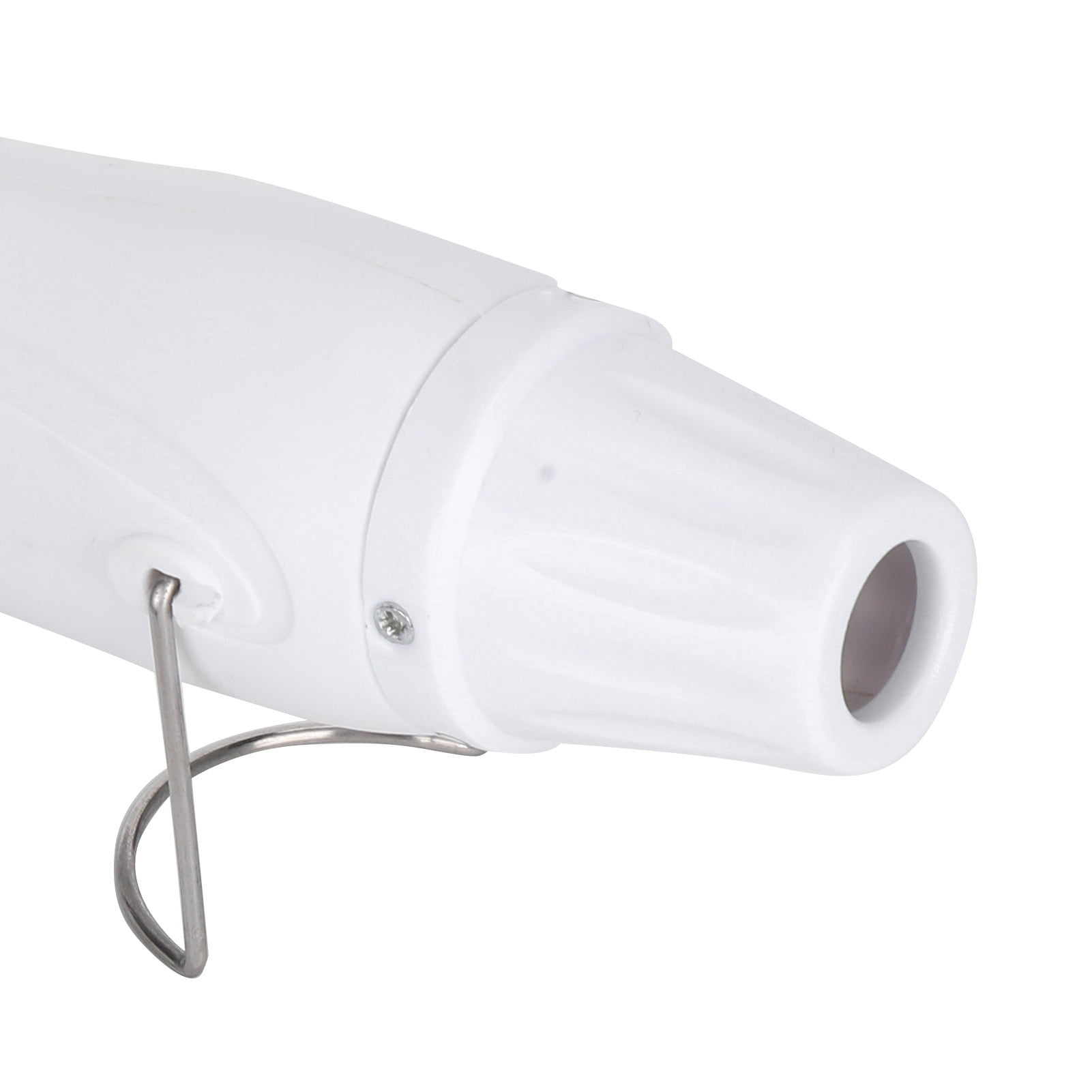 Nieyigj White DIY Dual-Speed Hot Air Gun Electric Heat Shrink Quick Setting Tool (11.81 in / 30 cm)