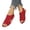 Red, variant on 2026 Orthopedic Sandals for Women Beach Open Toe Arch Support Shoes Summer Comfy Slip on Non Slip Casual Slippers (Red)
