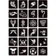 thumbnail image 3 of Kit de tatuajes temporales Moricher, 5 colores de tinta, 96 plantillas, 3 of 7