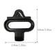 thumbnail image 5 of Greeniant 1 par de tacos para Pedal de bicicleta de montaña con llave, pedales de repuesto, placas de bloqueo, equipo de equitación, piezas de repuesto Ciclismo Tipo 1 Greeniant  OD026430-01B, 5 of 6