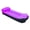 PurpleAnd black, variant on Travel Foldable Air Mattress For Hiking Adventure Tearproof Polyester Construction Quick Inflation Portable Seating
