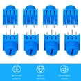 thumbnail image 3 of 12 Pieces 10K Ohm Trim Potentiometer Kit with Knob Variable Resistors Breadboard Trimmer Potentiometer Assortment Kit Compatible with Arduino, Blue, 3 of 7